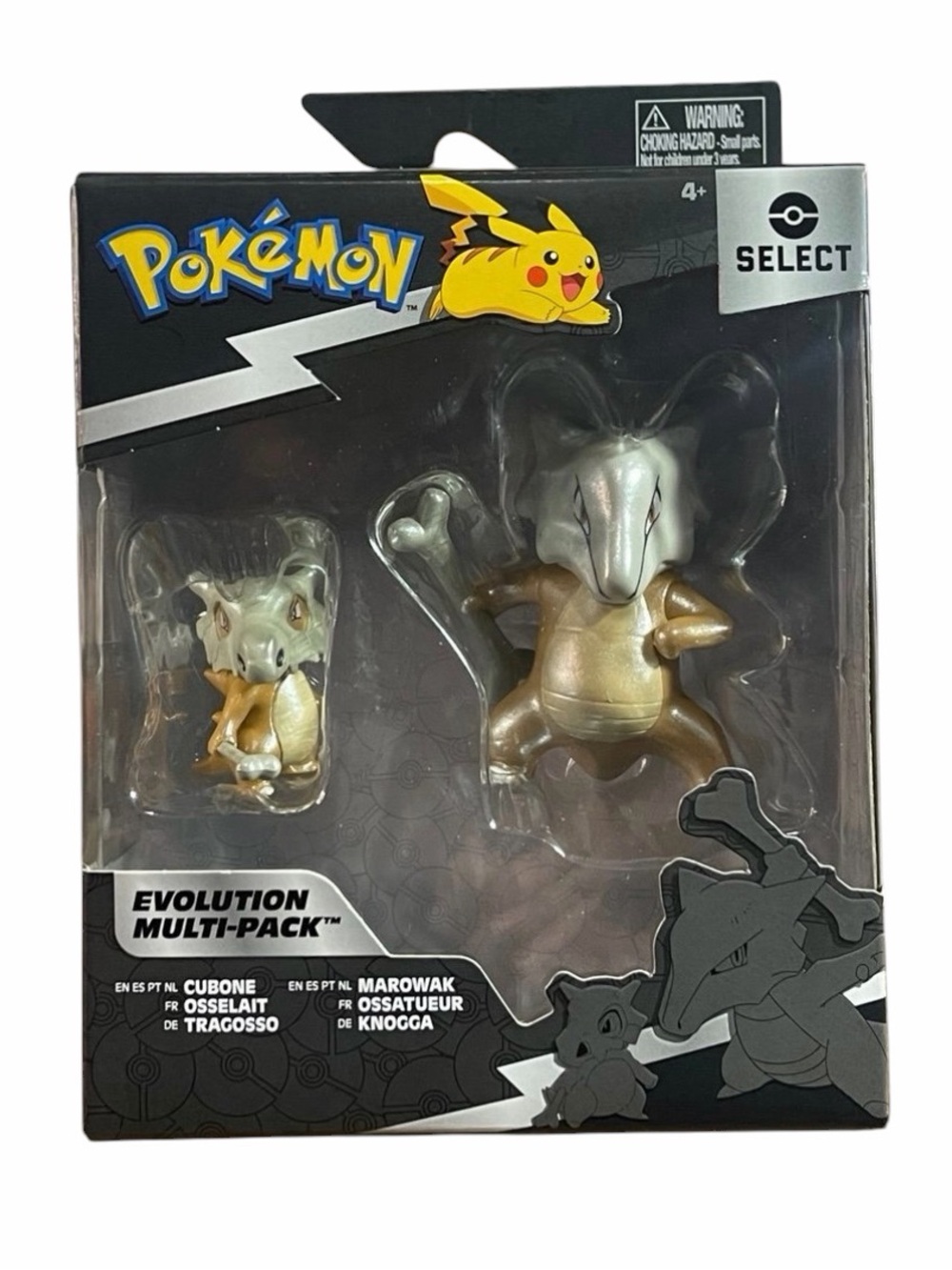 Pokémon Select Marowak Evolution Multi-Pack - Brown & Silver
